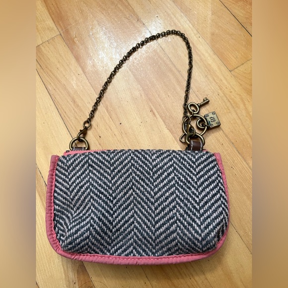 GAP Y2K tweed micro purse/wristlet. - Picture 2 of 3